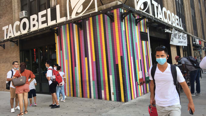 A Taco Bell location in New York.